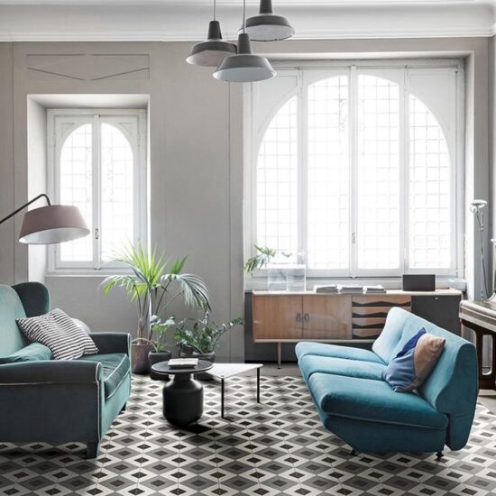 El encanto contemporáneo de las baldosas hidráulicas en la nueva colección D_Segni