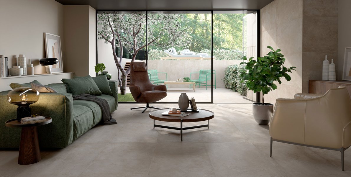 Detalles de diseño en un salón moderno