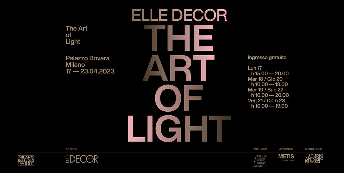 Elle Decor “The Art of Light”