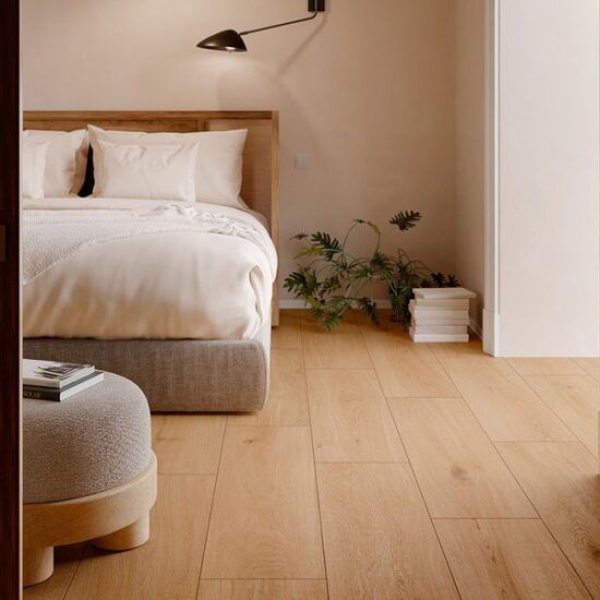 El dormitorio contemporáneo se reviste de cerámica