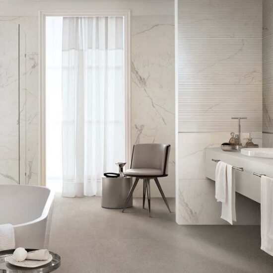 Magnifica: la belleza de la piedra natural y las prestaciones de la cerámica contemporánea