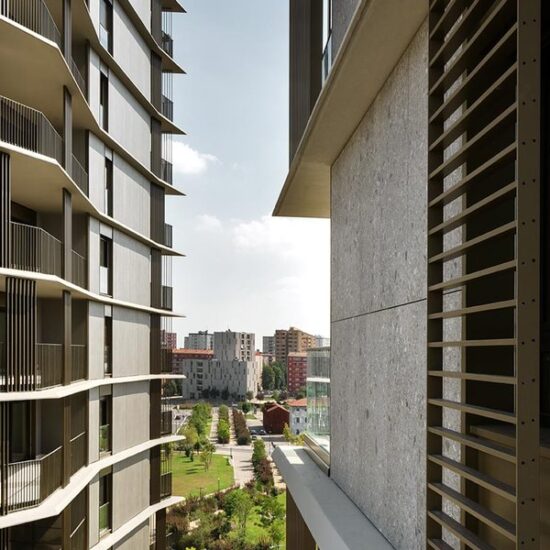 Uno barrio inteligente sostenible con el gres de Marazzi